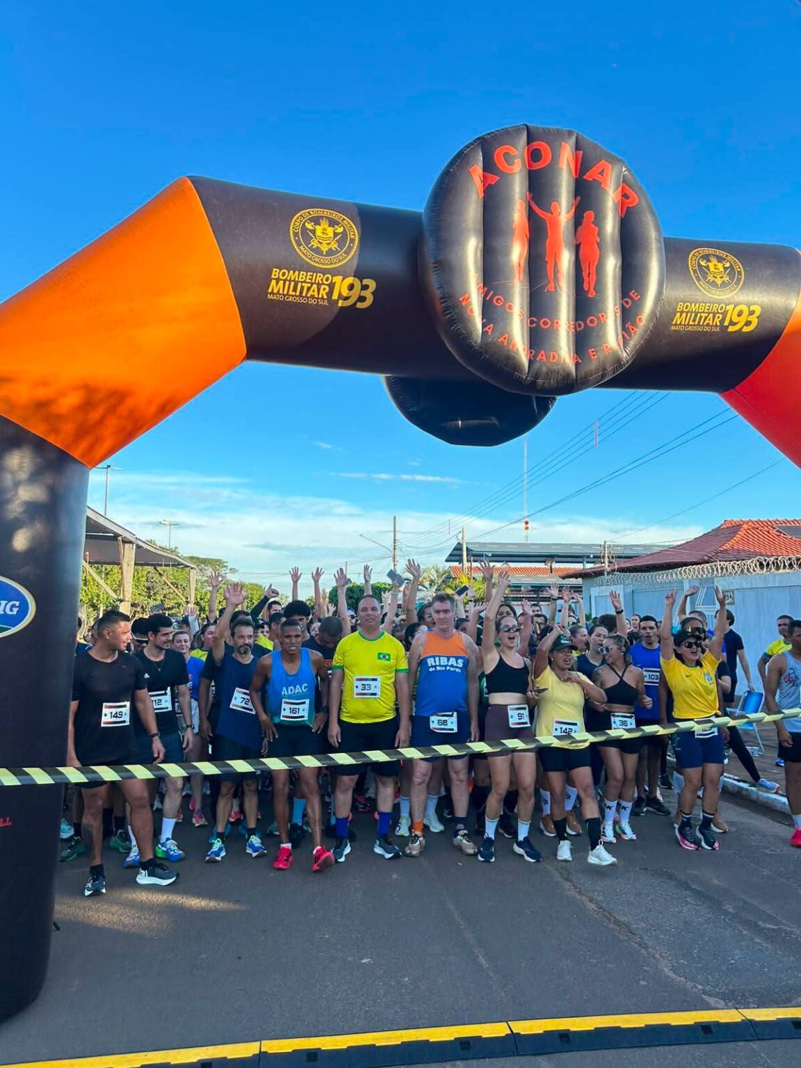 Taquarussu mobiliza a comunidade na 1ª Corrida Vida Saudável Sem Drogas; veja como foi o evento