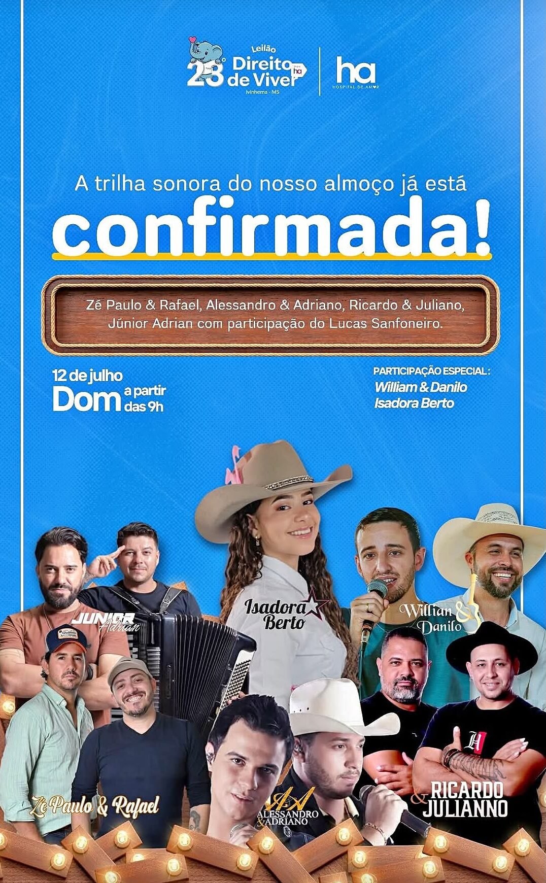 Isadora Berto retorna à música com show solidário